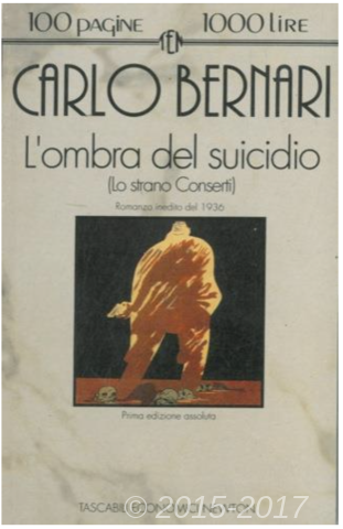 Copertina di L'ombra del suicidio